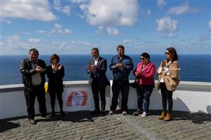Binóculos dos miradouros do Pico de Mafra e do Escalvado foram inaugurados hoje pelo Presidente da Câmara
